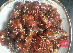 Illustration of making sweet and sour pork ribs 7