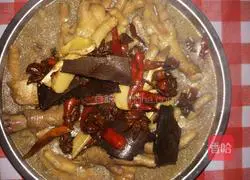 Illustration of braised chicken feet 8
