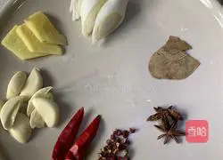 Braised in soy sauce Illustration of how to make small rows 5