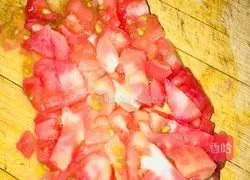 Illustration of how to make tomato dragon fish 2