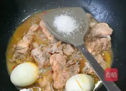 Illustration of how to make pork ribs and roasted eggs 5