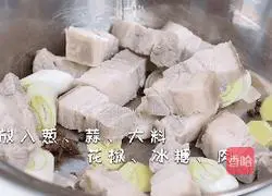 Illustration of how to cook abalone and roast pork 5