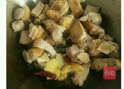 Chinese pig trotters Illustration of how to make kelp 4