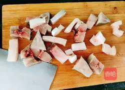 Illustration of how to make fried mushrooms with sea fish 2