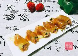 Illustration of how to make minced meat and winter melon rolls 9