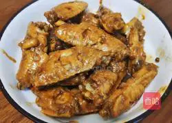 Illustration of home-cooked chicken wings 7