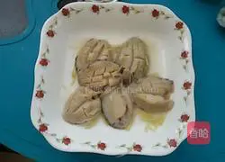 Illustration of how to make steamed abalone 11