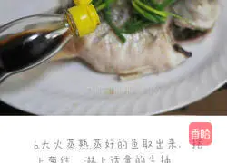 Illustration of steamed sea bass 6