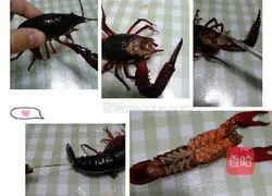 Garlic crayfish vermicelli (detailed cleaning tutorial included) ) Illustration of the practice 1