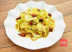 Spicy and sour shredded cabbage Practice illustration 9