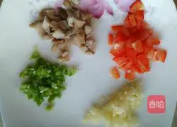 Illustration of how to make sesame seeds and braised shiitake mushrooms 3