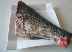 Illustration of how to make sweet and sour squirrel fish 1