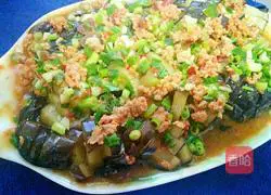 Illustration of homemade eggplant fish 3