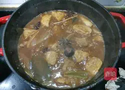 Illustration of grandma's old-flavor braised beef with bean paste 12