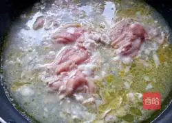 Illustration of how to cook fat sheep with mushrooms and potato flour 10