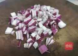 Illustration of how to make braised pork rice bento 2