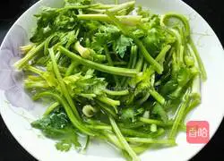 Celery Illustration of how to make fried scallops 1