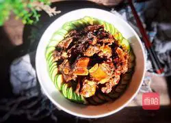 Illustration of how to make steamed pork ribs with black bean sauce 20