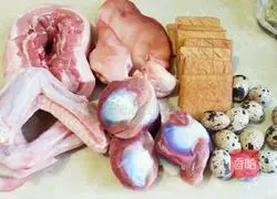 Illustration of how to make braised food platter 1