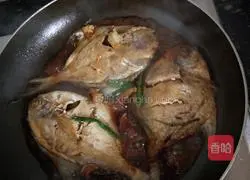 Braised in soy sauce Illustration of how to cook pomfret 7
