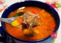 Illustration of how to make tomato beef brisket 13