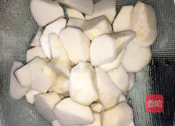 Illustration of how to make taro roasted chicken 2