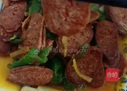 Illustration of homemade sausage 8