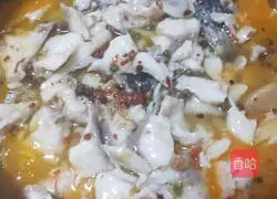 Illustration of home-cooked fish recipes 8