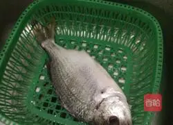 Illustration of how to make steamed yellow stickleback 1