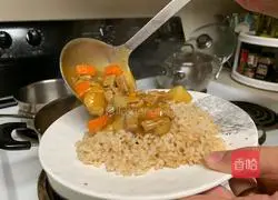 Japanese Curry Beef Rice Recipe Illustration 7