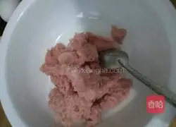 Slim Illustration of how to make meatballs 3