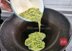 Alfalfa scrambled eggs recipe illustration 7