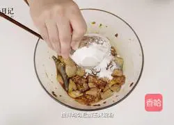 Illustration of how to make braised chicken with thick sauce 4