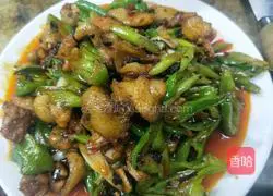 Illustration of how to make salt-fried pork 8