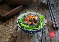 Illustration of how to make fried chrysanthemum with red ginseng 8