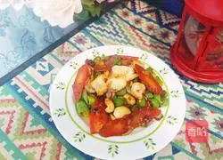 Illustration of how to stir-fry octopus feet 7