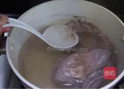 Illustration of how to make curry beef vermicelli 2