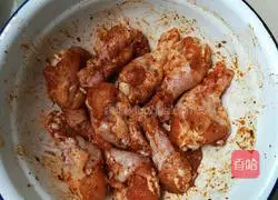 Illustration of grilled chicken wing roots 2