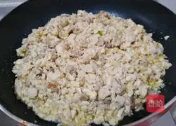 Illustration of how to make minced meat tofu 18