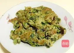 Illustration of how to make Chinese toon scrambled eggs 4