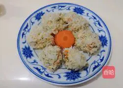 Illustration of how to make oil-free chicken breast meatballs for weight loss 4