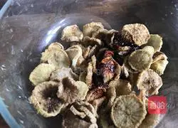 Bacon Illustration of how to make steamed dried radish 2