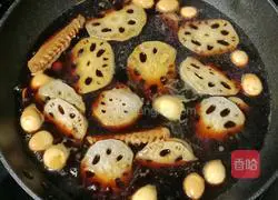 Illustration of braised vegetable bento 11