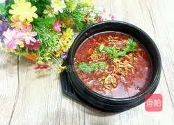 Illustration of how to make minced meat vermicelli pot 9