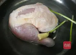 Illustration of how to make saliva chicken 6