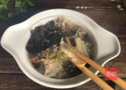 Dual-ear steamed pork ribs Practice illustration 11