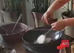 Illustration of how to make assorted duck blood 2