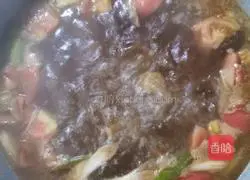 Illustration of how to make beef stew with carrots and potatoes 5