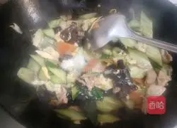 Illustration of how to make stir-fried pork and vegetables 7