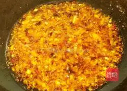 Illustration of how to make fried eggs with bloom 5